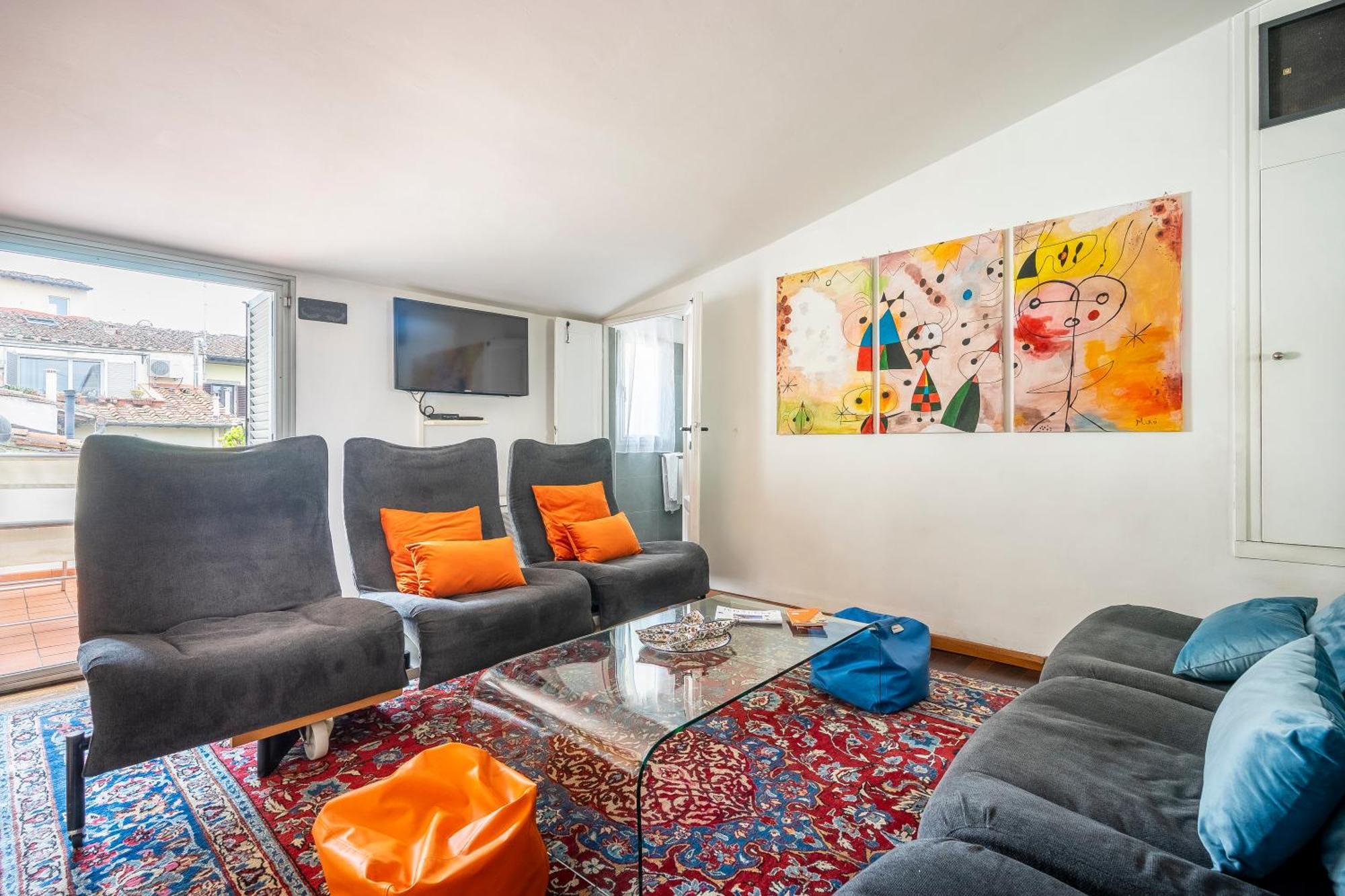 Apartmán Penthouse Le Terrazze Duomo View Florencie Exteriér fotografie